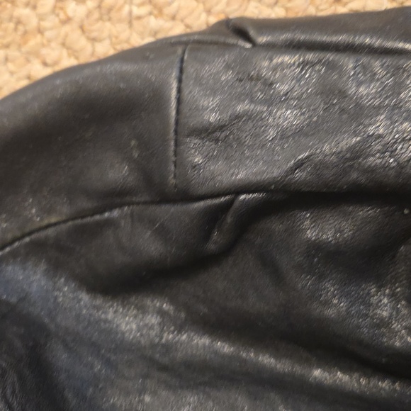 Michael Kors Black Shoulder Bag with Silver Accents - Picture 11 of 11